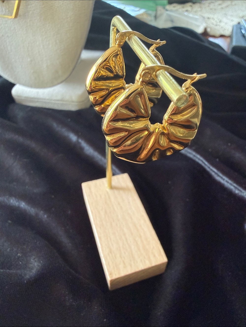 Gold Hoop Earrings - Women Jewelry Earrings